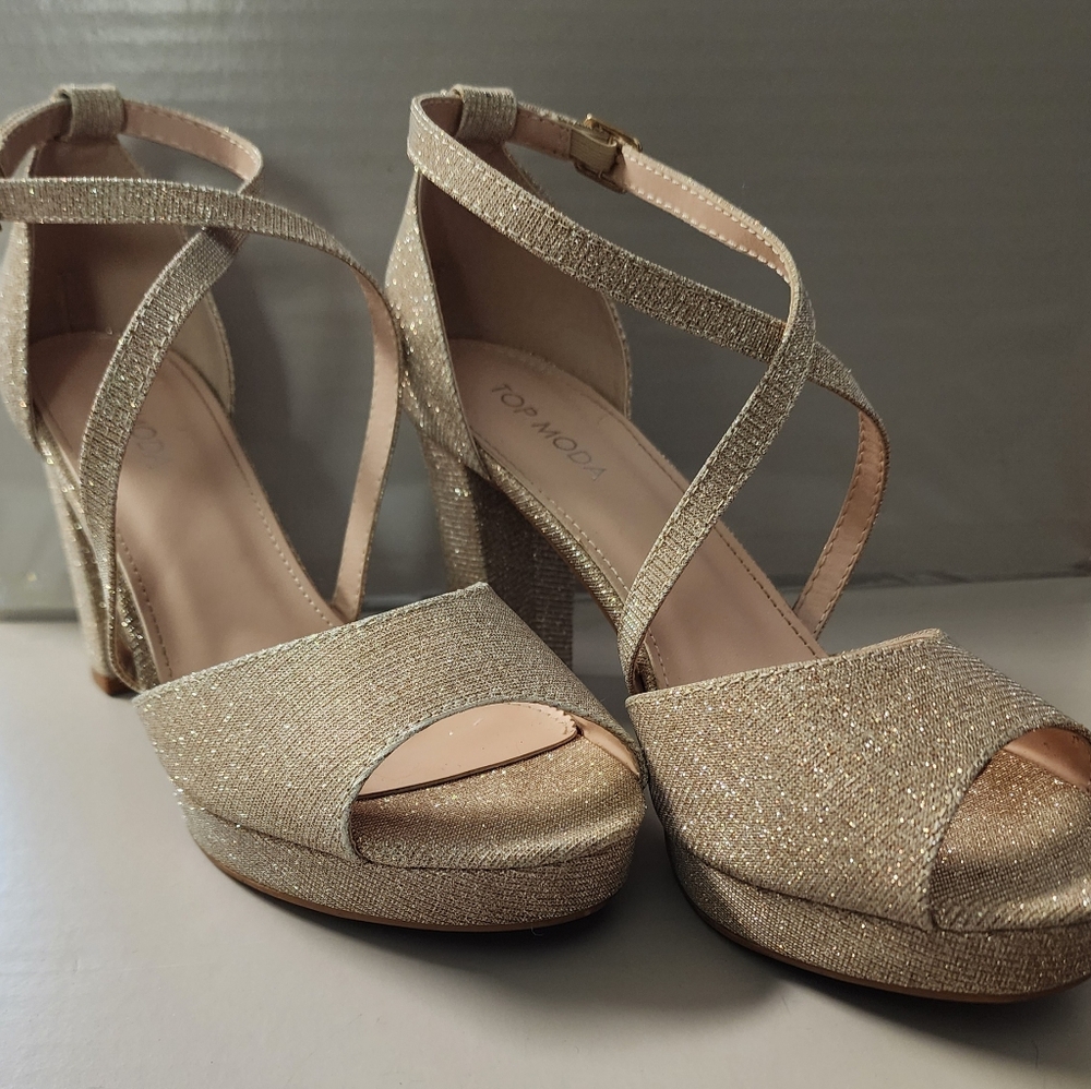 Top Moda High Heels Size 9 - Picture 2 of 6